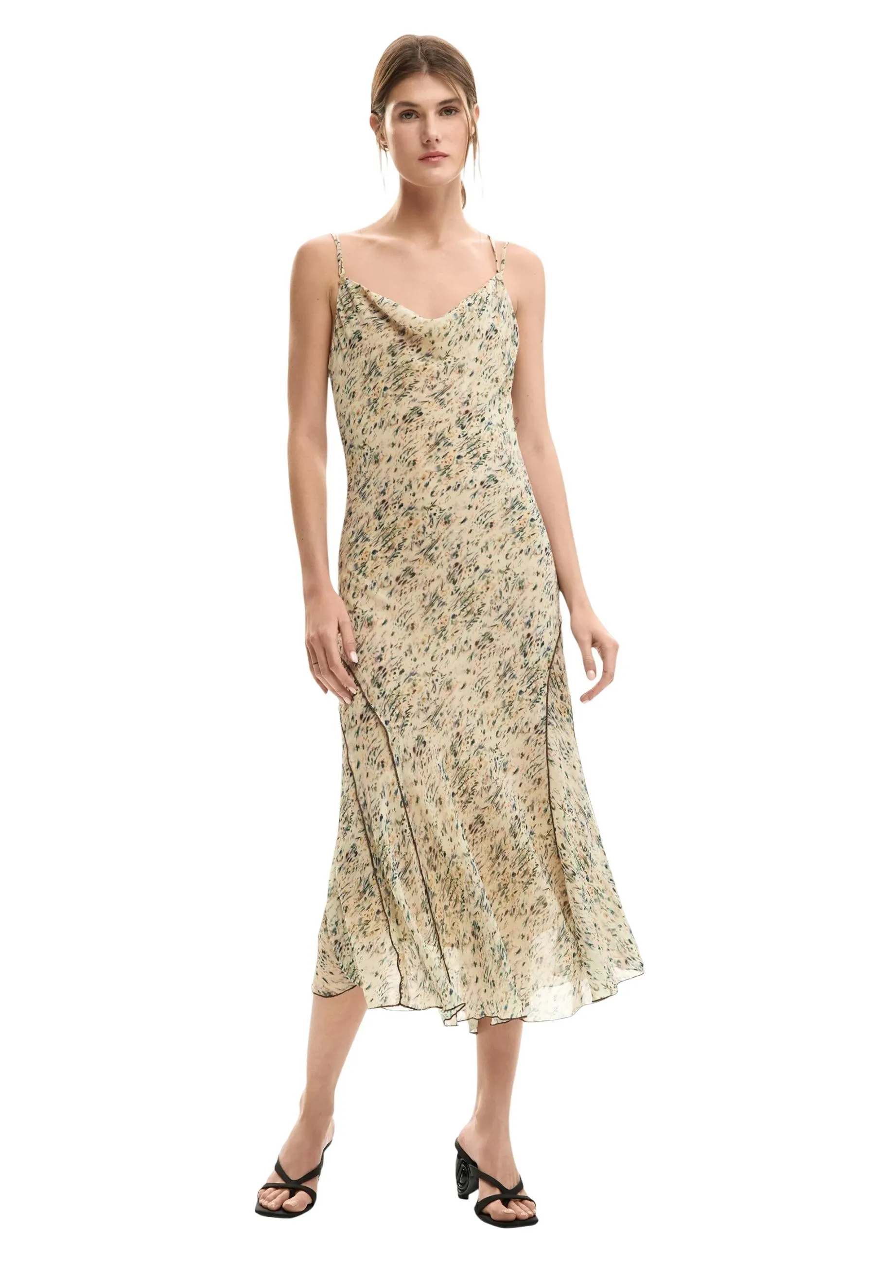 Desigual Damen Kleid Beige 514698