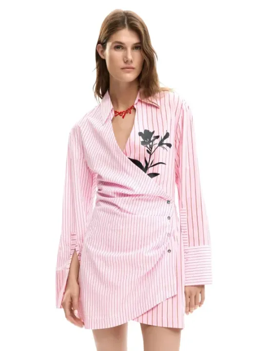 Desigual Damen Kleid Rosa | online kaufen