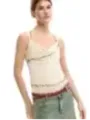 Desigual Damen Top Beige | online kaufen