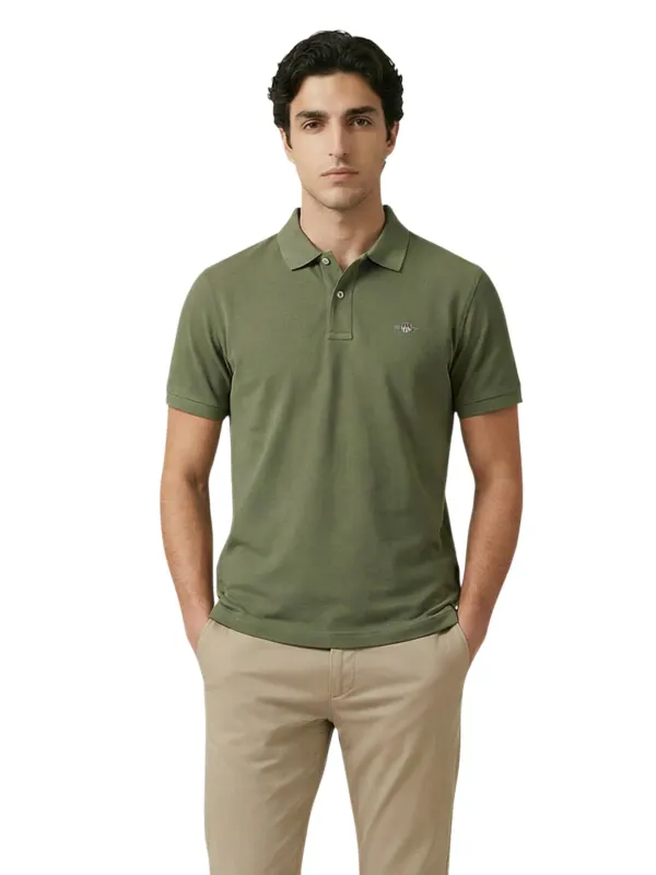 GANT Herren Polo Grün | online kaufen
