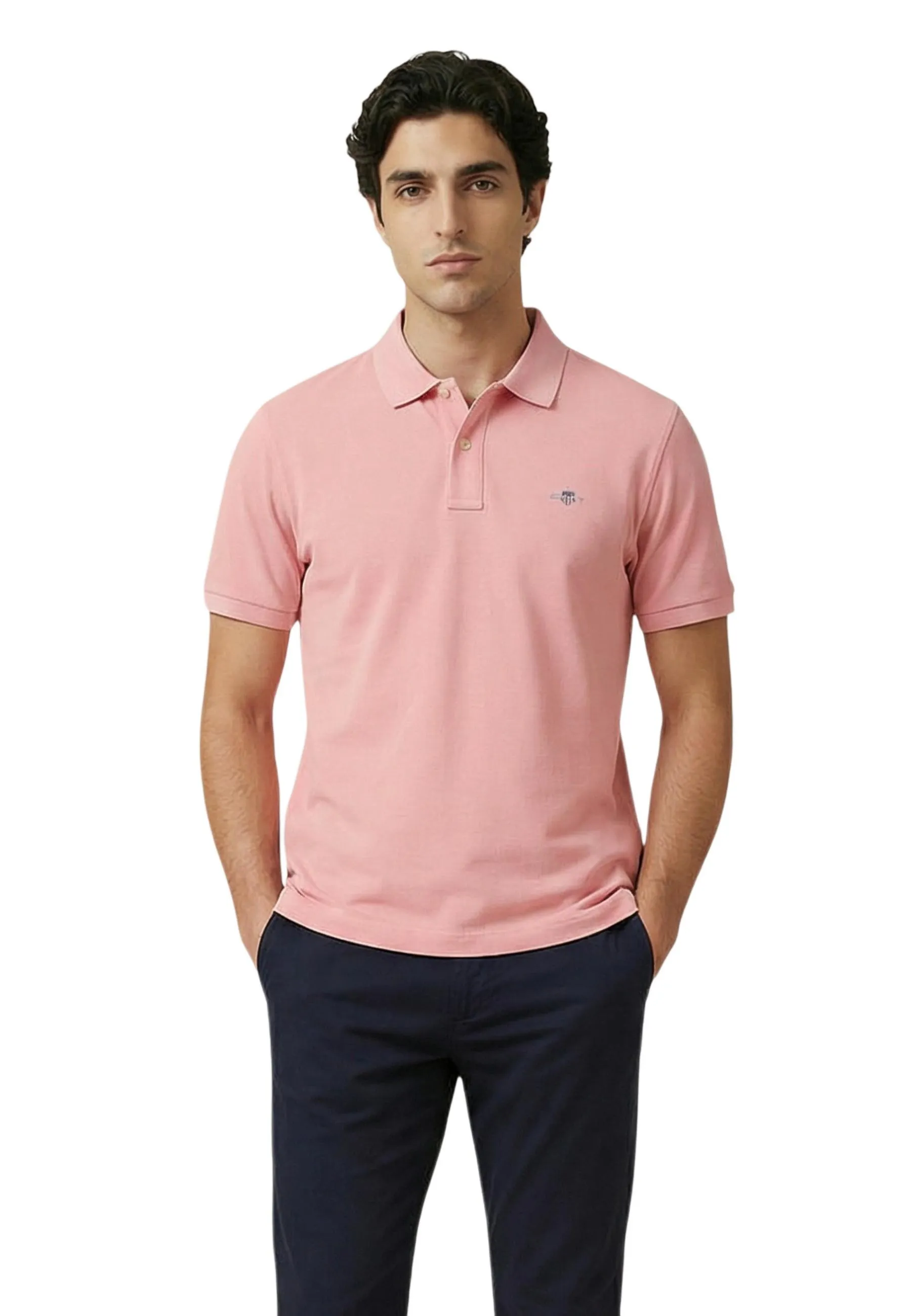 GANT Herren Polo Rosa 516239