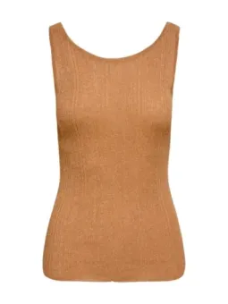Only Damen Tank-Tops Kamelhaarfarben mieten - Flex-Fashion
