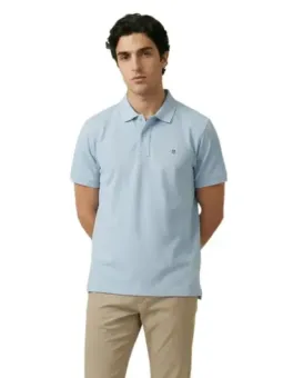 GANT Herren Polo Azurblau mieten - Flex-Fashion Verleih