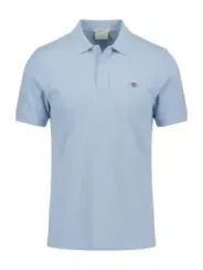 GANT Herren Polo Azurblau | online kaufen