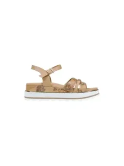 Alviero Martini Prima Classe Damen Sandale Beige