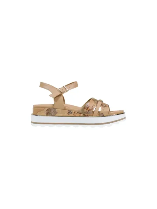 Alviero Martini Prima Classe Damen Sandale Beige