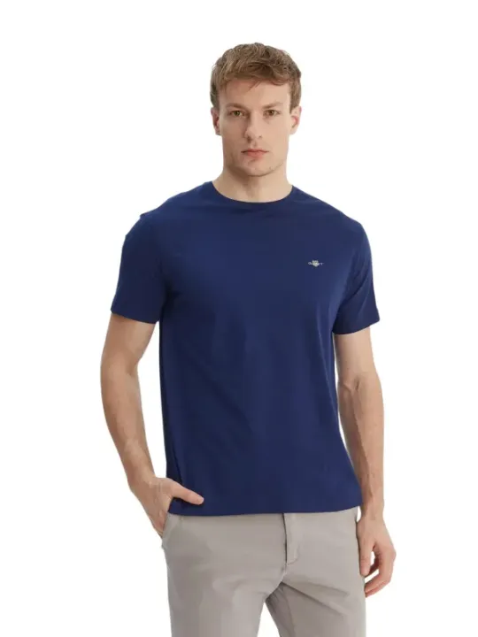 GANT Herren T-Shirt Blau | online kaufen