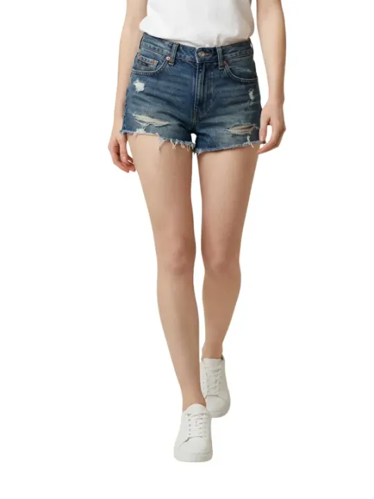 Tommy Hilfiger Jeans Damen Shorts Blau | online kaufen