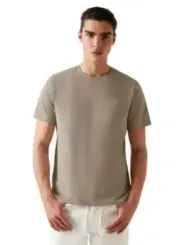 Guess Herren T-Shirt Beige | online kaufen