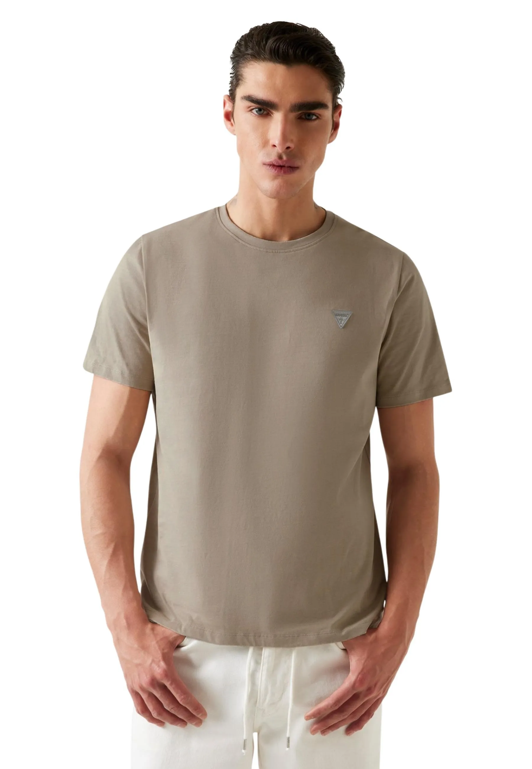 Guess Herren T-Shirt Beige 515276