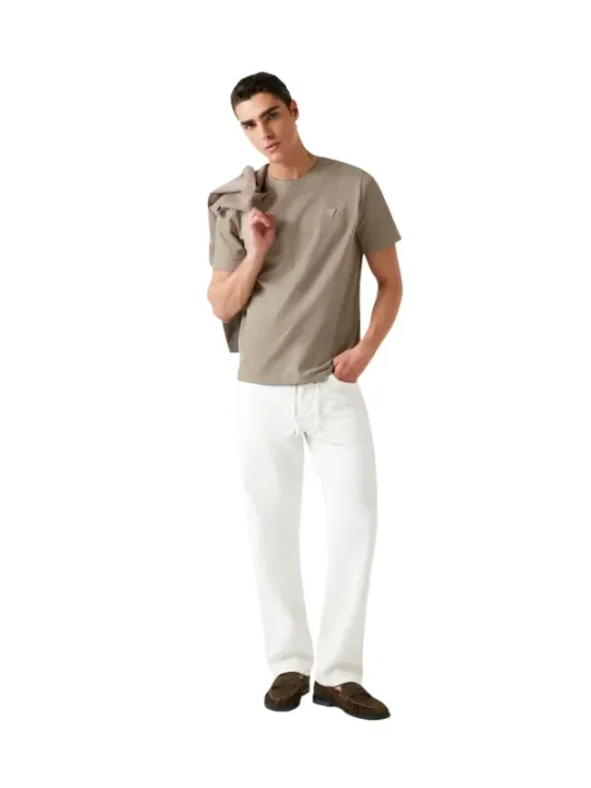 Guess Herren T-Shirt Beige | online kaufen