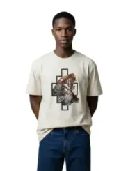 County Of Milan Herren T-Shirt Beige | online kaufen