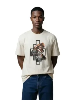 County Of Milan Herren T-Shirt Beige | online kaufen