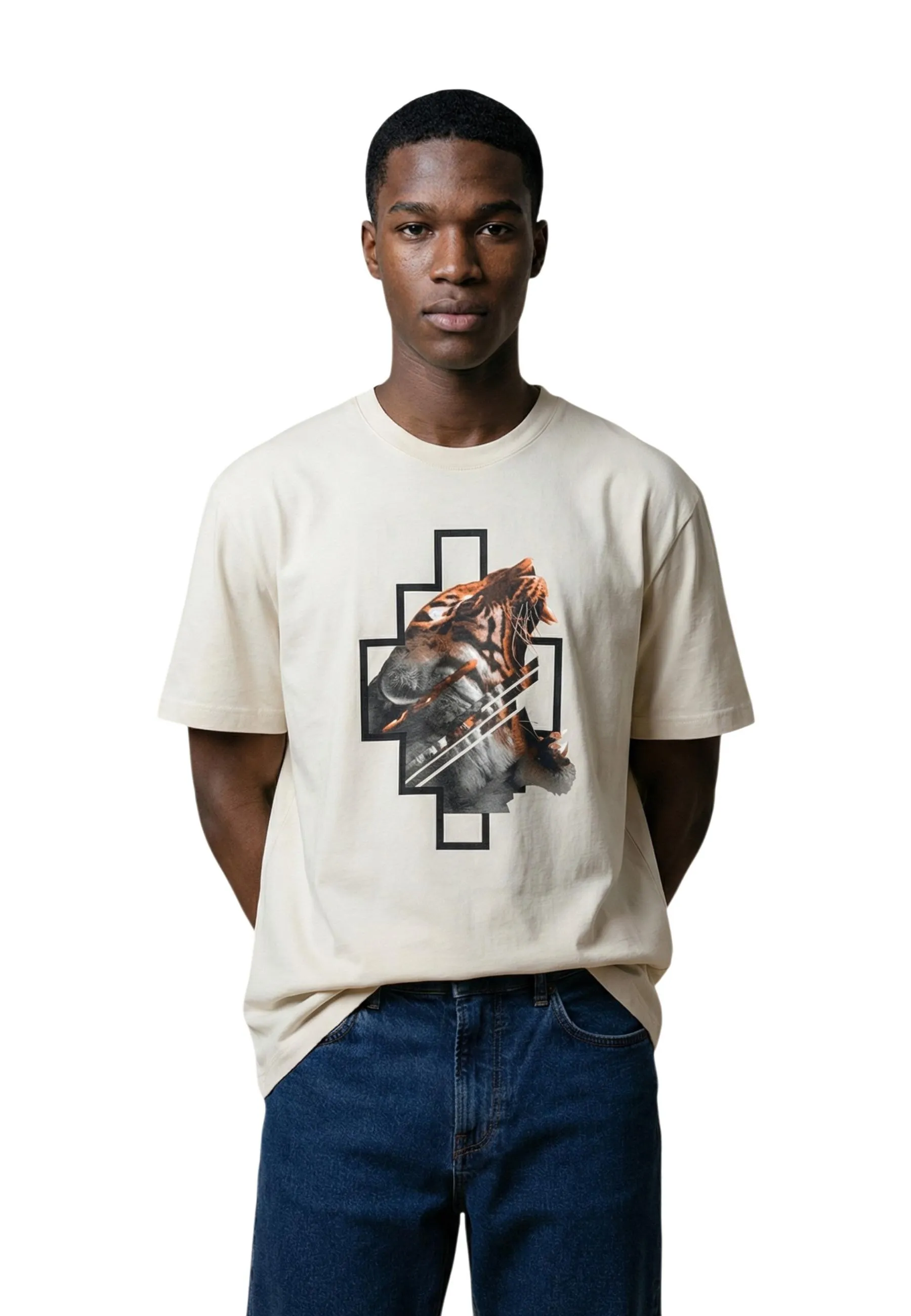 Herren T-Shirt Beige 516276