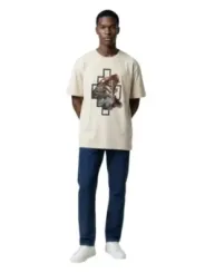 County Of Milan Herren T-Shirt Beige | online kaufen