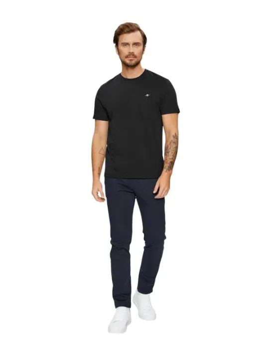 GANT Herren T-Shirt Schwarz | online kaufen