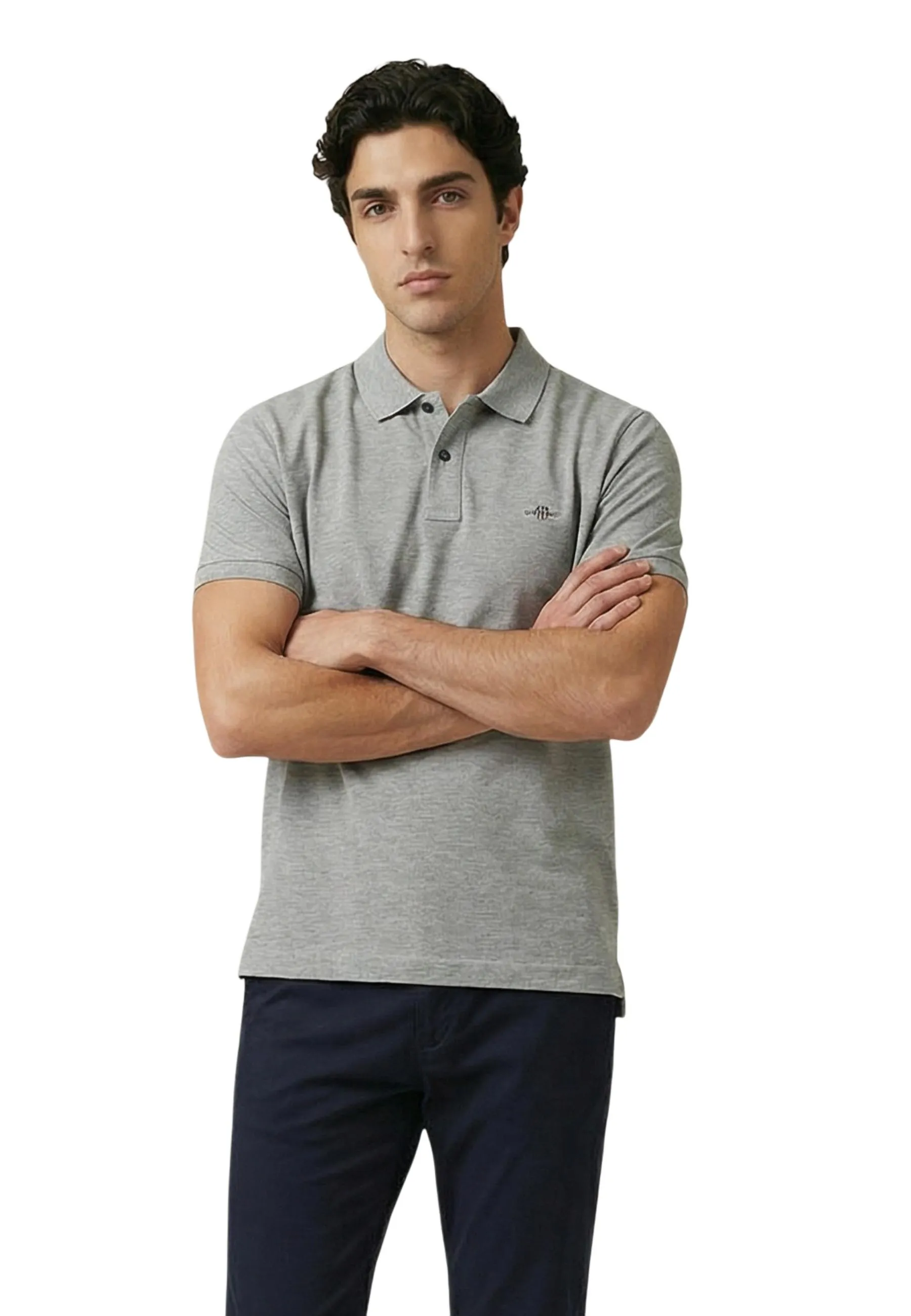 GANT Herren Polo Grau 516238