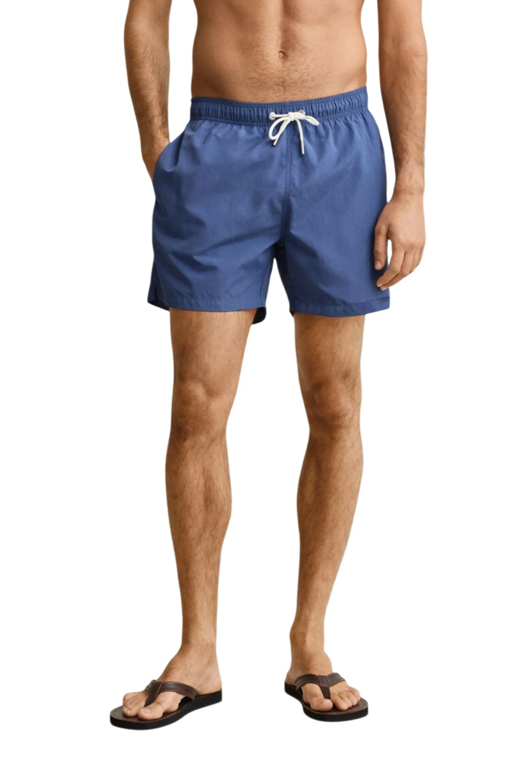 Herren Badehose Azurblau 515841