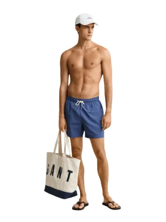 GANT Herren Badehose Azurblau | online kaufen