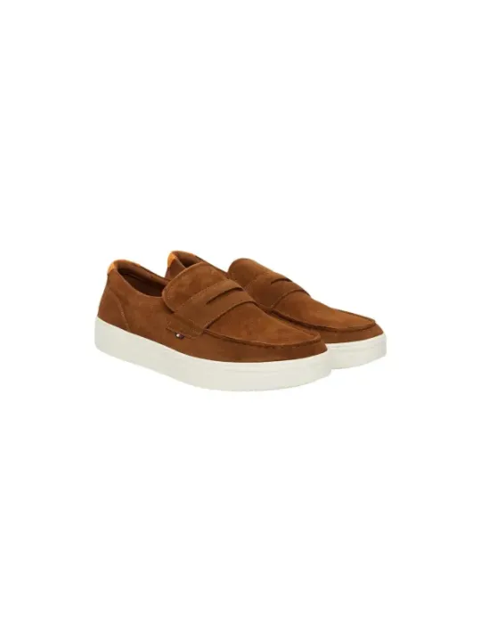 Tommy Hilfiger Herren Mokassin Kamelhaarfarben