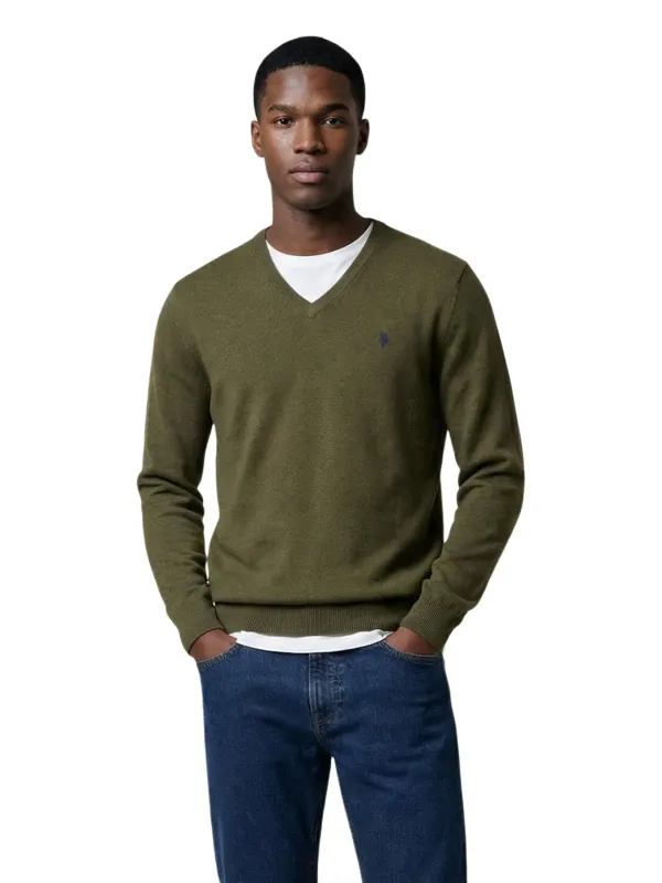 U.s. Polo Assn. Herren Pullover Grün | online kaufen