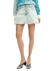 Desigual Damen Rock Azurblau | online kaufen
