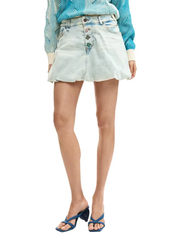 Desigual Damen Rock Azurblau | online kaufen
