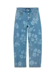 Desigual Damen Jeans Azurblau | online kaufen