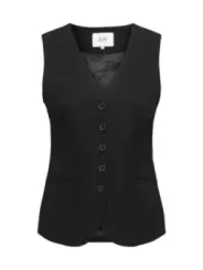 Jacqueline De Yong Damen Weste Schwarz | online kaufen