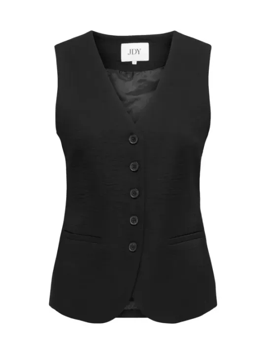 Jacqueline De Yong Damen Weste Schwarz | online kaufen