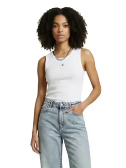 Calvin Klein Damen Top Weiß mieten - Flex-Fashion Verleih