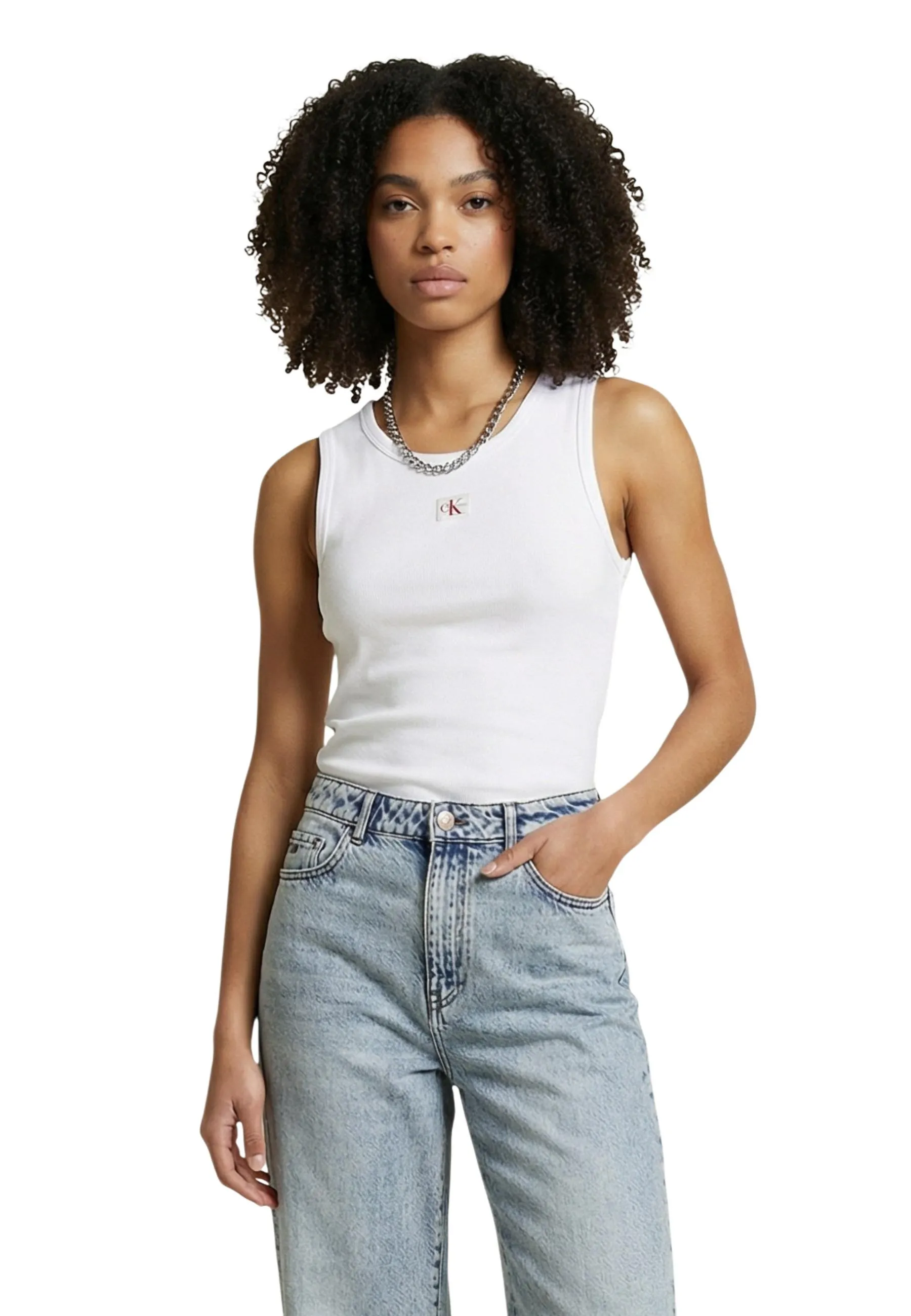 Damen Top Weiß 515269