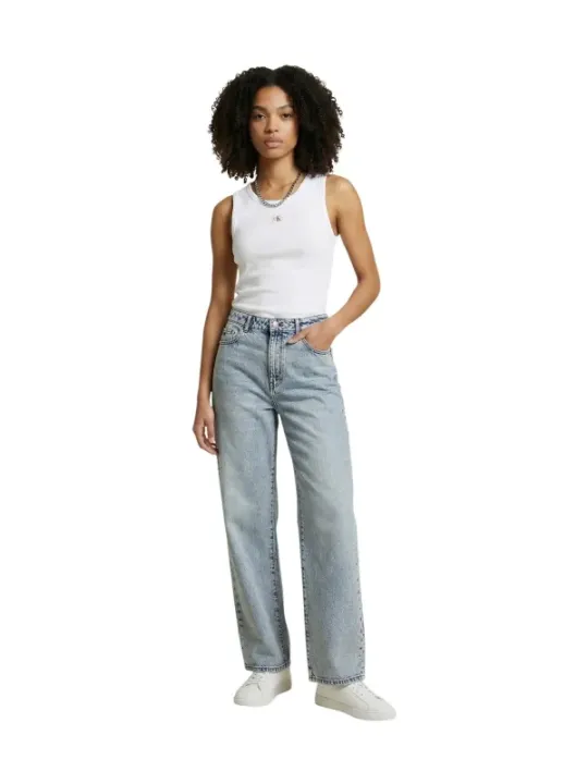 Calvin Klein Jeans Damen Top Weiß | online kaufen