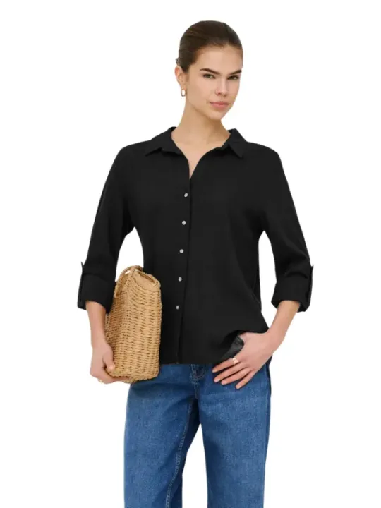 Only Damen Hemd Schwarz | online kaufen