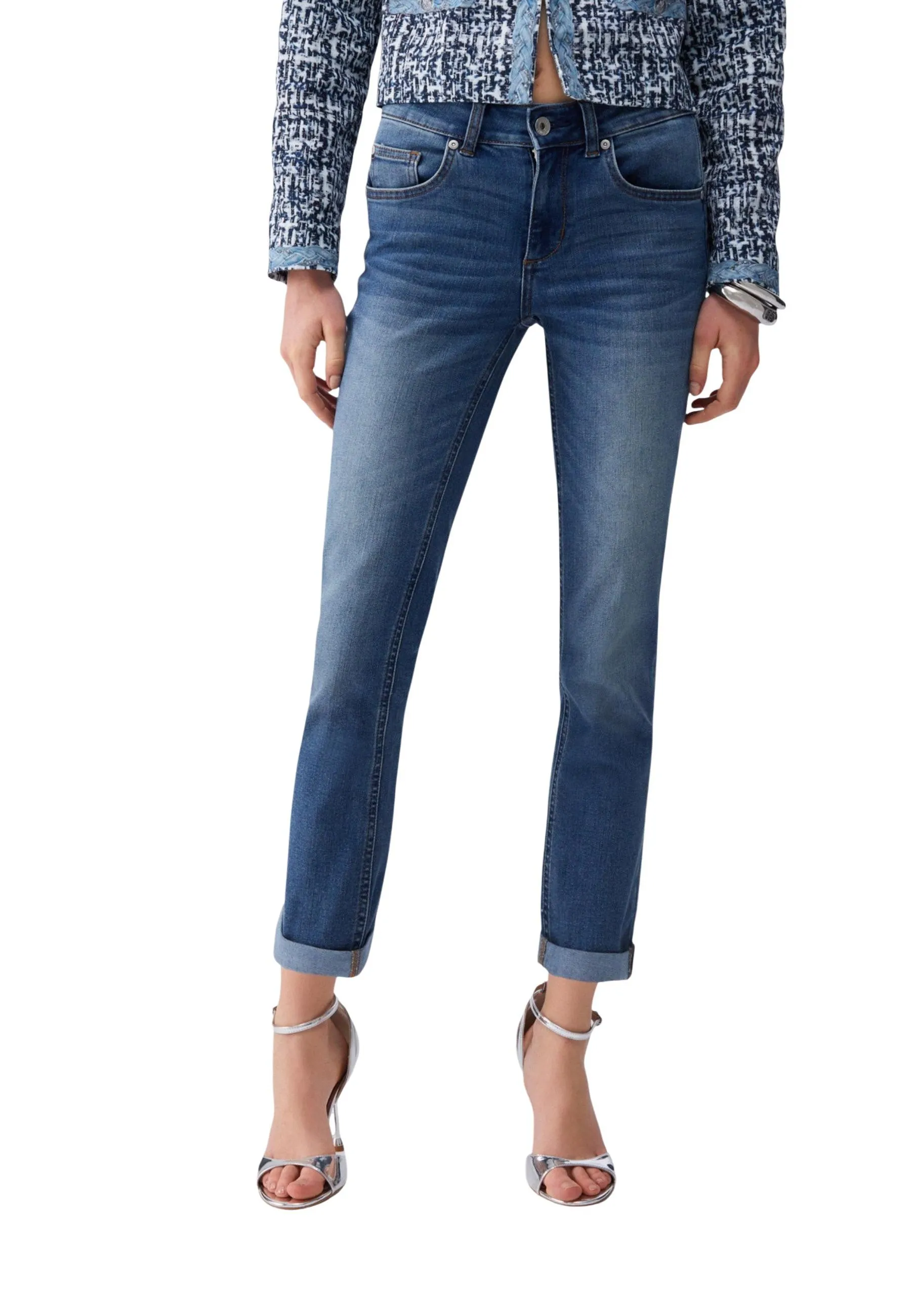 Liu Jo Damen Jeans Blau 515121