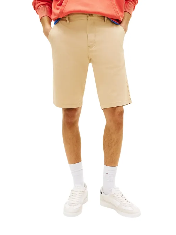 Tommy Hilfiger Jeans Herren Bermudas Beige | online kaufen