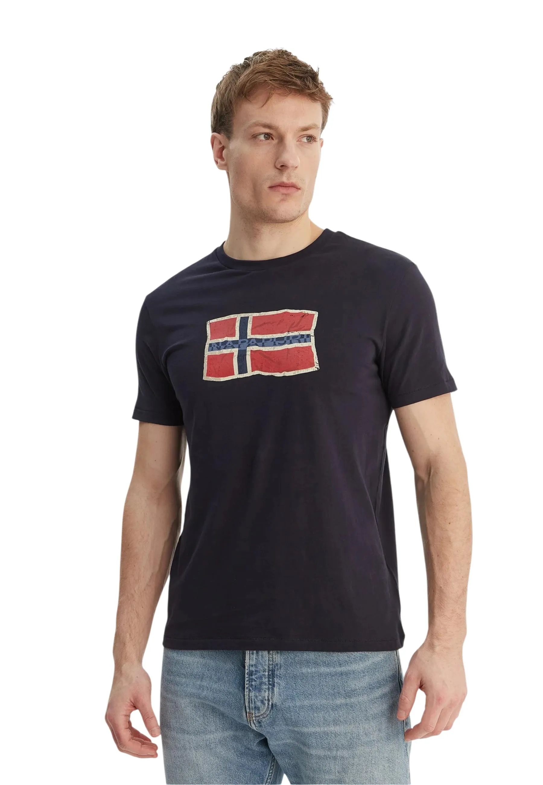 Herren T-Shirt Blau 514702