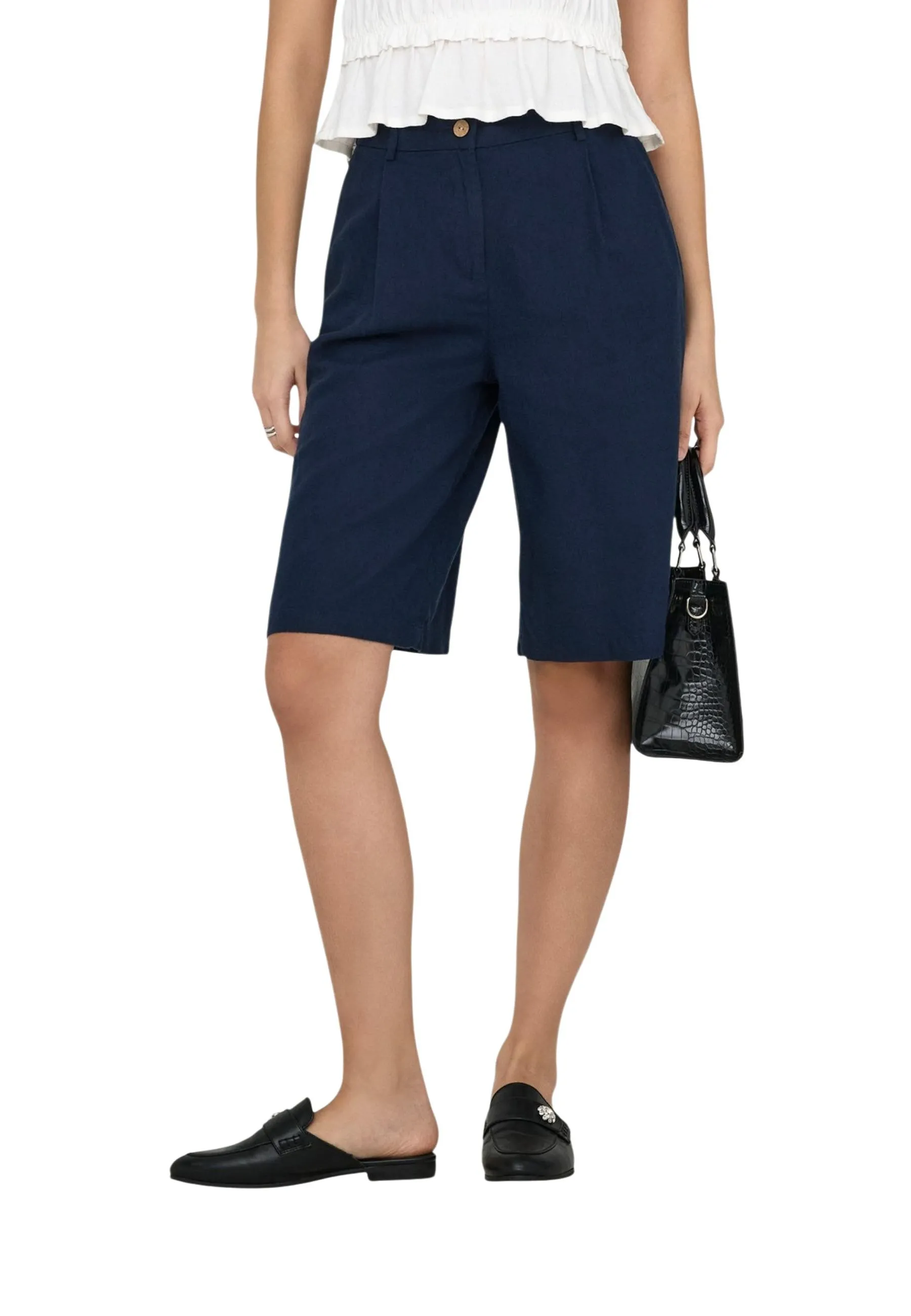 Only Damen Shorts Blau 515137