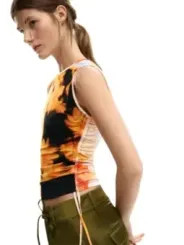 Desigual Damen Top Orange | online kaufen