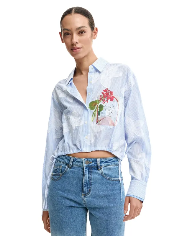 Desigual Damen Hemd Azurblau | online kaufen