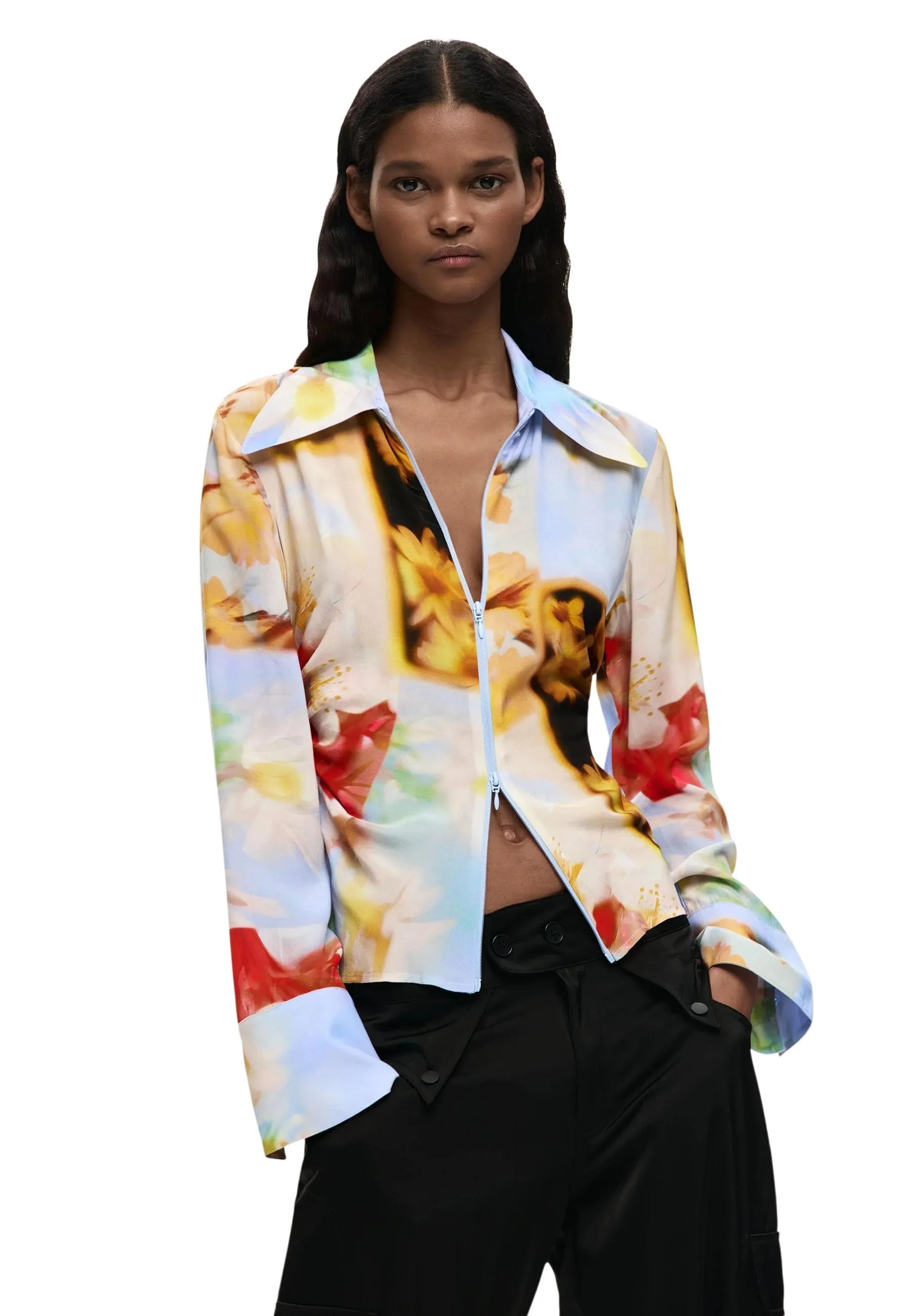 Desigual Damen Hemd Gelb 514674