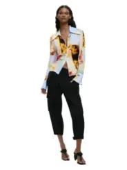 Desigual Damen Hemd Gelb | online kaufen