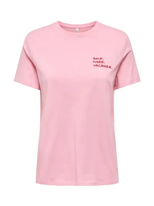 Only Damen T-Shirt Rosa | online kaufen