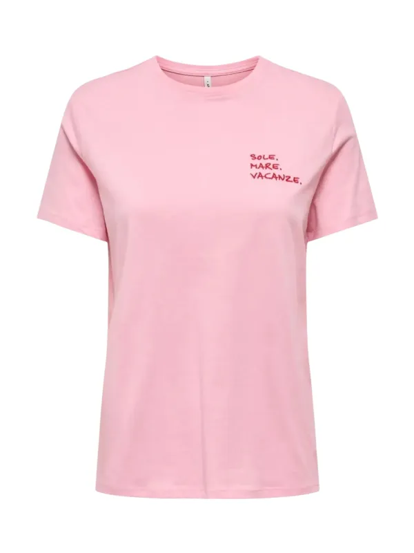 Only Damen T-Shirt Rosa | online kaufen