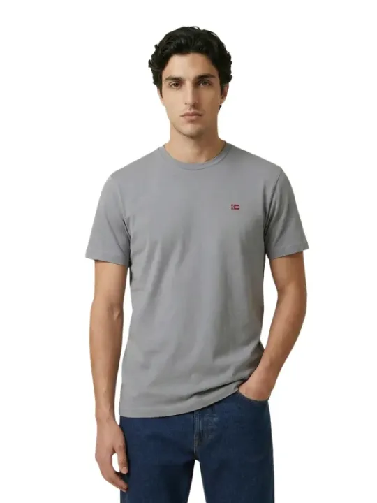 Napapijri Herren T-Shirt Grau | online kaufen