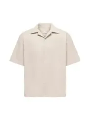 Only & Sons Herren Hemd Beige | online kaufen
