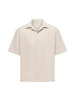 Herren Hemd Beige mieten - Only & Sons Flex-Fashion Verleih