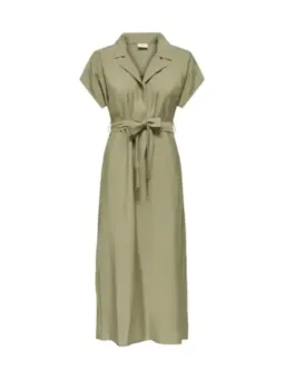 Grünes Damenkleid mieten – Jacqueline De Yong Verleih