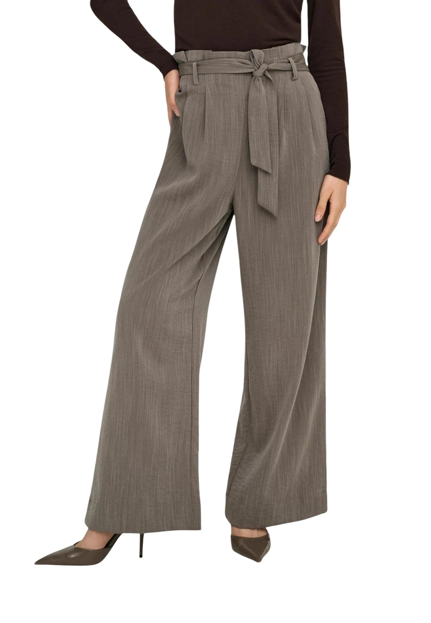 Only Damen Hose Braun 514639