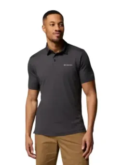 Columbia Herren Polo Grau mieten - Flex-Fashion Verleih